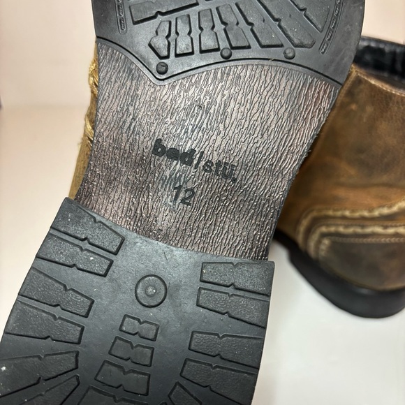 Bed Stu boots Revolution Men’s Size 12 Brown Chelsea Leather Stitched Boots - Picture 10 of 10